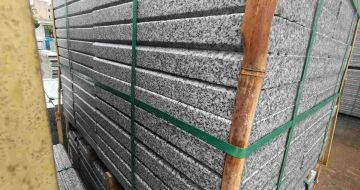 沧州芝麻白楼梯踏步室外