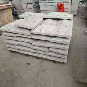 沧州芝麻白蘑菇石，自然面