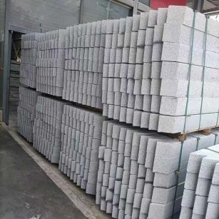 沧州芝麻白树围石 树池