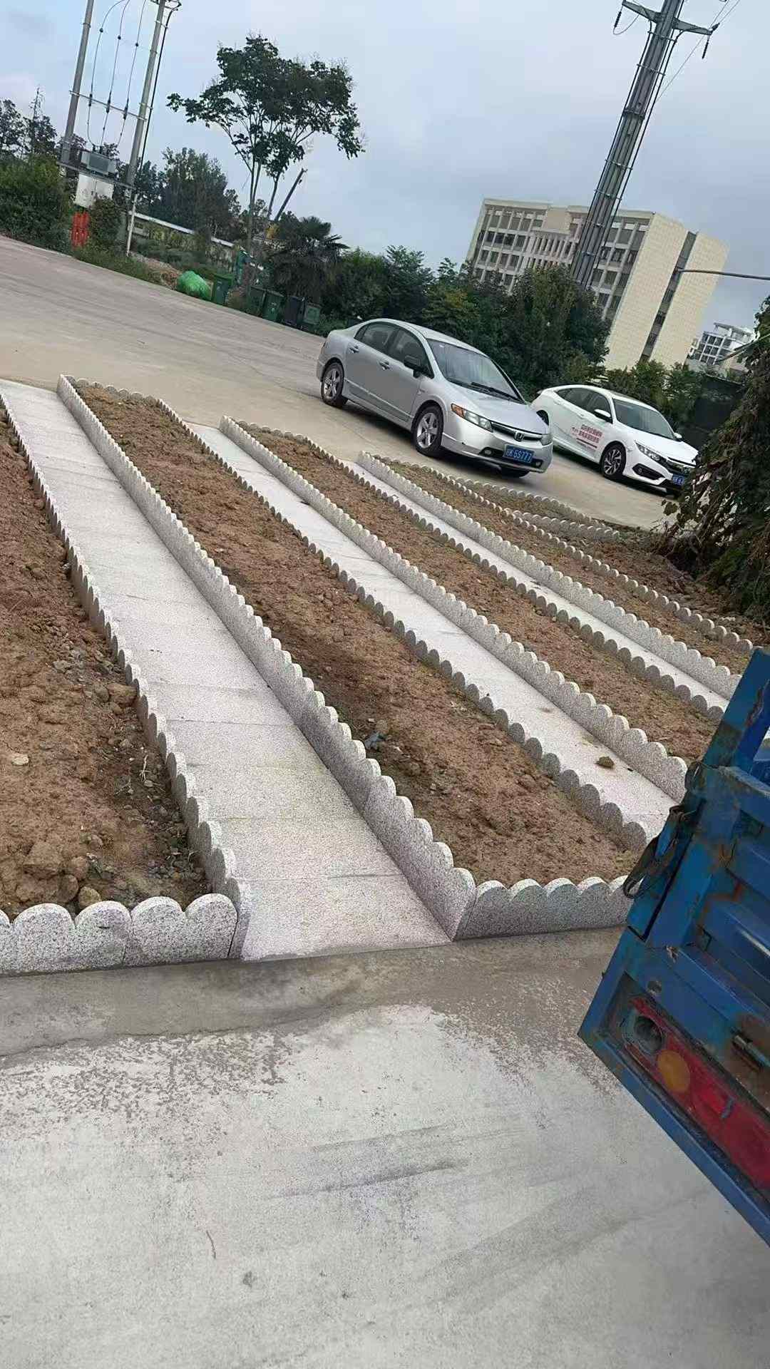沧州芝麻白花边石