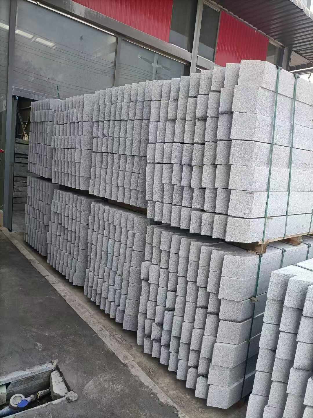 沧州芝麻白树围石 树池
