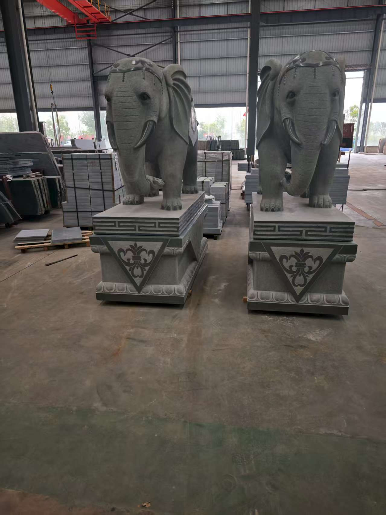 沧州芝麻灰花岗岩对象 芝麻白芝麻灰大象