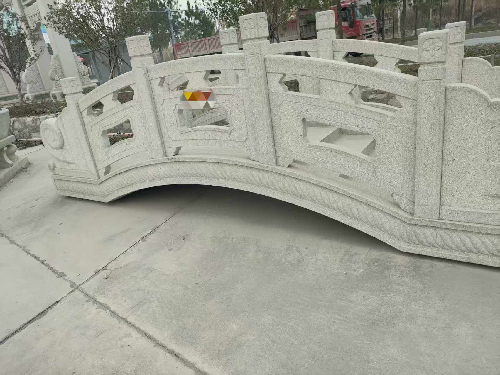 沧州芝麻白拱桥，石桥