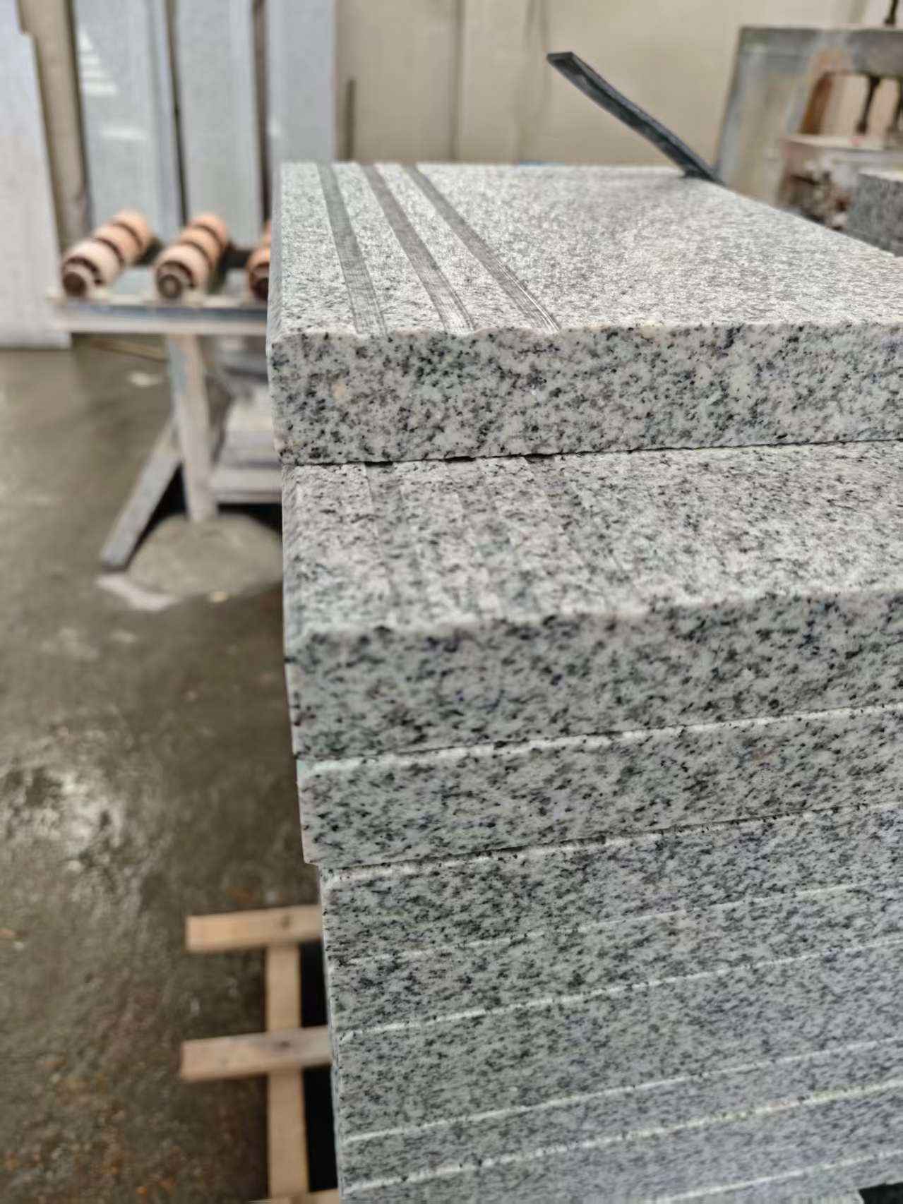 沧州芝麻白楼梯踏步